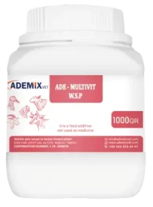 ADEMIX ADE-MULTIVIT W.S.P powder container for poultry and livestock