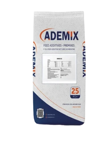 ADEMILK-SC feed supplement bag, 25 kg, a milk replacer or supplement for dairy cattle.