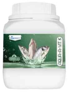 ADEMIX AQUAPREM A-VIT K powder container for fish
