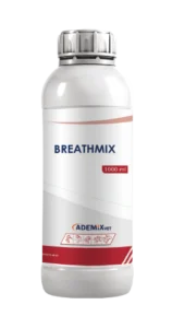 BREATHMIX natural feed additives for poultry respiratory health by Ademix.