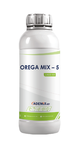 OREGA MIX – 5 natural feed additives for poultry health by Ademix.