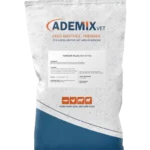 25kg bag of TOXSTAT PLUS feed additive by Ademix, a mycotoxin binder and immunity booster for poultry and livestock in Africa.